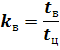 формула коэффициента включения